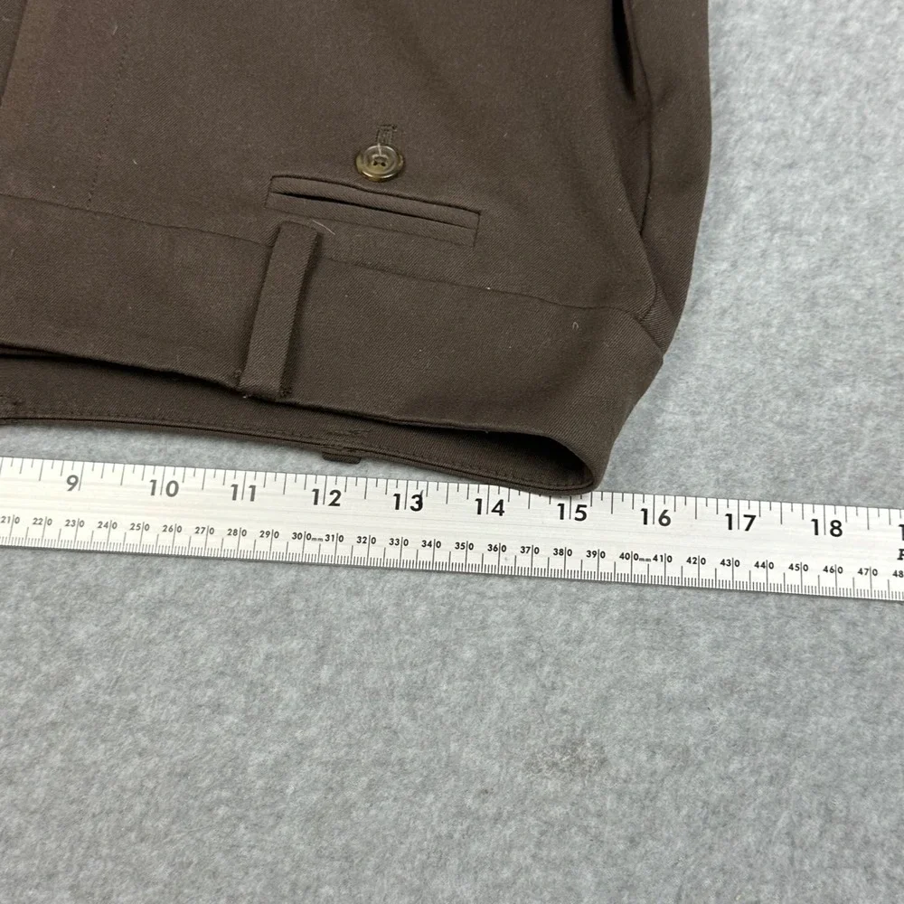 Ann‎ Taylor Curvy Fit Trousers Brown Straight Leg Work Pants Size 6